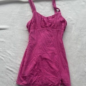 Abound Fuchsia Sleeveless dress